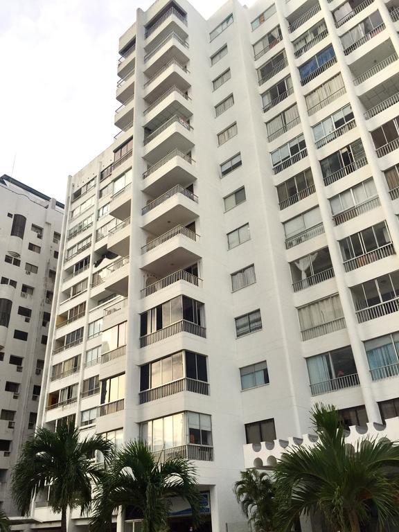 Apartamento con hermosa vista y cerca de playas Cartagena Exterior foto